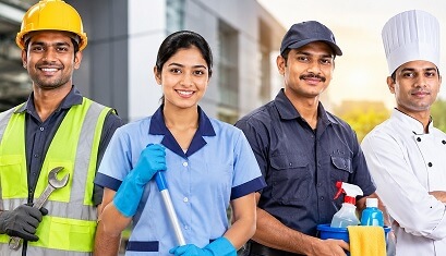 Unskilled and Semi-Skilled Manpower Services in Delhi NCR